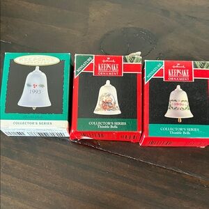 Hallmark Keepsake Collector's Series Thimble Bells